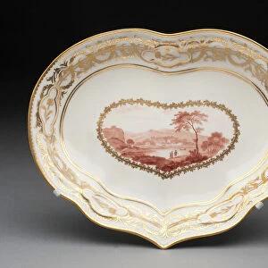 Dish, Derby, 1780 / 95. Creator: Derby Porcelain Manufactory England
