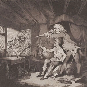 The Doctor Dismissing Death, September 15, 1785. September 15, 1785
