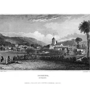 Dorking, Surrey, 1829. Artist: J Rogers