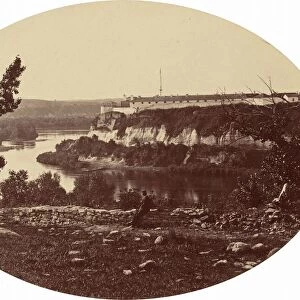 Fort Snelling, c. 1865. Creator: Joel E Whitney