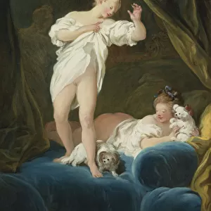 Jean-Honore Fragonard Collection: Erotic art