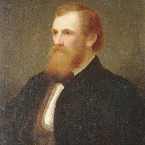 John Quincy Adams Ward, 1863. Creator: Henry Augustus Loop