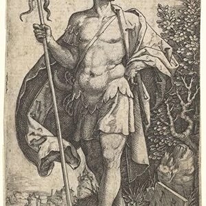 Mercury from The Gods Who Preside Over the Planets, 1528. Creator: Master I. B