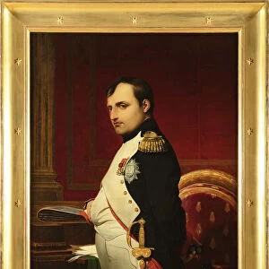 Napoleon I in his study in 1807, 1837