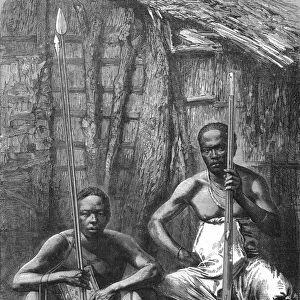 Natives of the Rovuma; The Finding of Dr. Livingstone, 1875. Creator: Henry Walter Bates