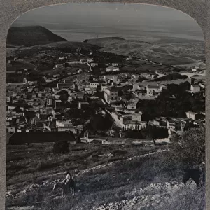 Nazareth and the Mount of Precipitation, c1900