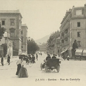 The Plaine de Plainpalais in Geneva, Early 20th cen