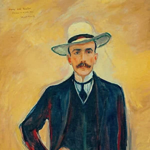 Portrait of Harry Graf Kessler (1868-1937), 1906. Creator: Munch, Edvard (1863-1944)