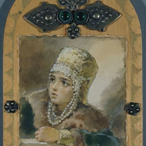 The Princess (after the poem The Mermaid by Alexander Pushkin), 1902. Artist: Bem, Elizaveta Merkuryevna (1843-1914)