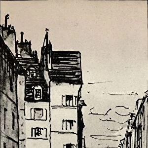 Rue de Seine, 1915. Artist: Alfred Latour