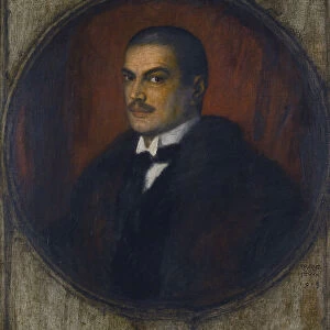 Self-portrait, 1915. Artist: Stuck, Franz, Ritter von (1863-1928)