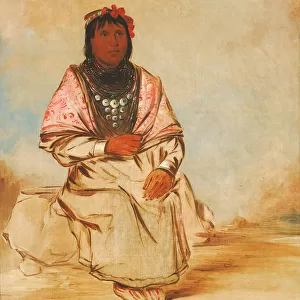 A Seminole Woman, 1838. Creator: George Catlin