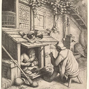 The Shoemaker, 1610-85. Creator: Adriaen van Ostade