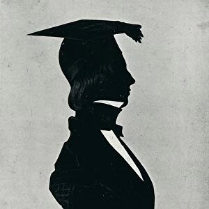 Silhouette Portrait of Charles Dickens, c1840s, (1910)