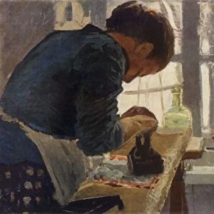 The Washerwoman, late 19th century, (1965). Creator: Elena Dmitrievna Polenova