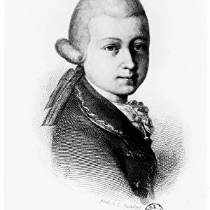 Wolfgang Amadeus Mozart (1756-1791) in 1770