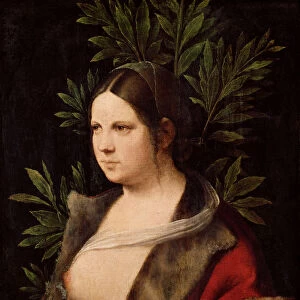 Young Woman (Laura), 1506. Artist: Giorgione (1476-1510)