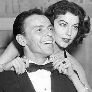 Frank Sinatra with his second wife Ava Gardner