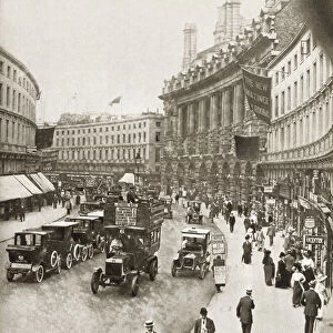 Regent Street, London, England In 1912. From The Story Of 25 Eventful Years In Pictures, Published 1935