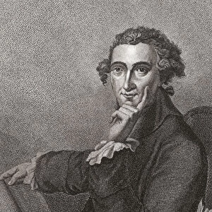 Thomas Paine, 1737-1809. English-born American writer, philosopher, political pamphleteer and a Founding Father of the United States. After an engraving by Theodorus de Roode