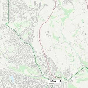Calderdale HX3 6 Map
