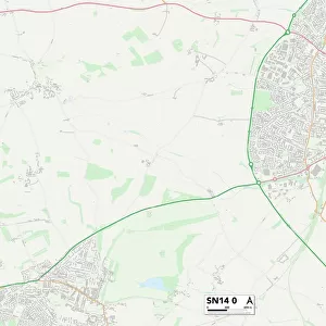 Wiltshire SN14 0 Map