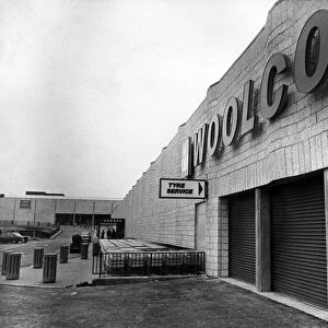 Just a small portion of the massive new Woolco store at Washington New Town - the tyre