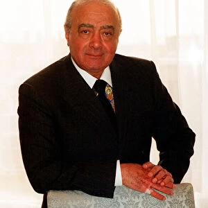 Mohamed Al Fayed in his Harrods Office, February 1998