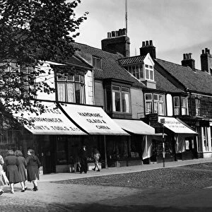 Westgate, Guisborough, North Yorkshire. 1st October 1954
