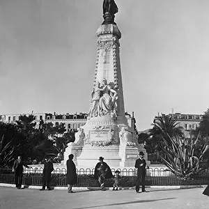 Monument to the Centenary of Nice, work by the sculptors Jules Febvre and Andr Joseph Allar