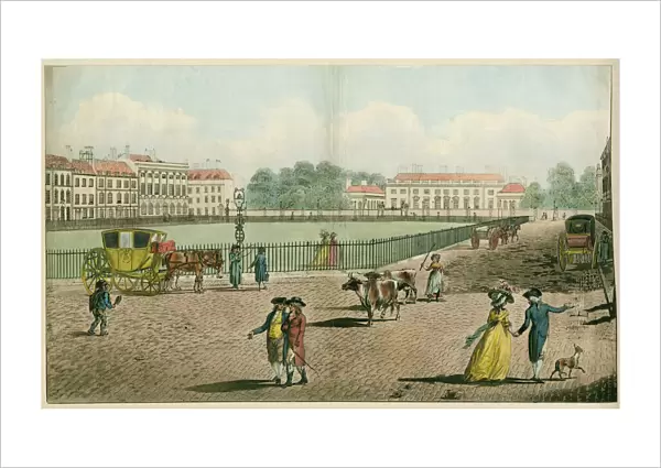 Bloomsbury Square, London in 1787 N060025