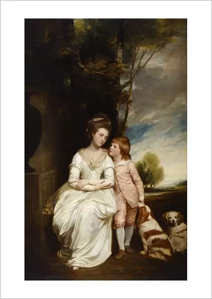 Romney - Anne Countess of Albemarle and Her Son J910502