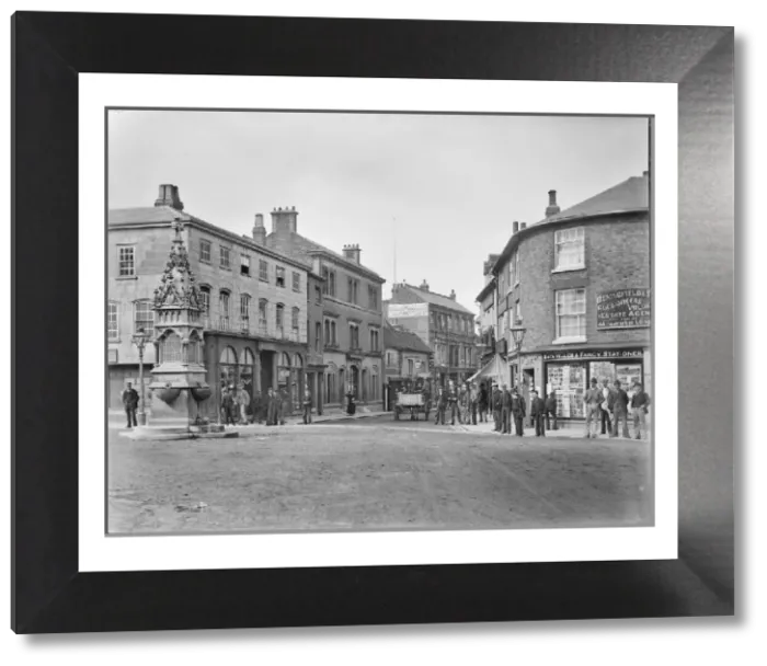 Framed Print : Henley-on-Thames Print: Bell Street Scene, 1890 Framed Print : Henley-on-Thames Print: Bell Street Scene, 1890
