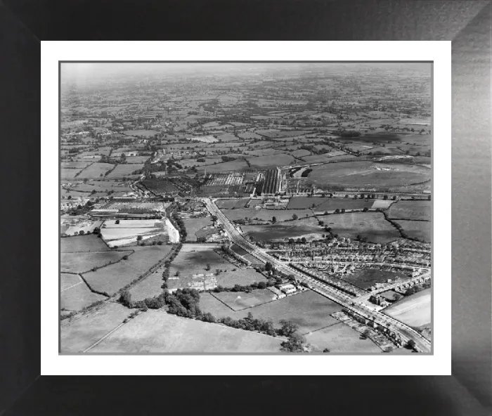 Framed Print : Austin Motor Plant Print, Aerial View of Longbridge Factory in June 1935 Framed Print : Austin Motor Plant Print, Aerial View of Longbridge Factory in June 1935