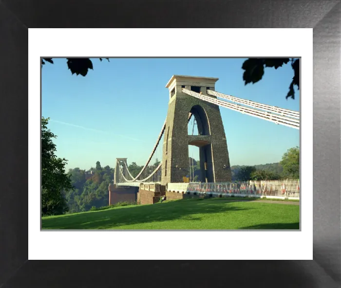 Framed Print : Clifton Suspension Bridge Print Framed Print : Clifton Suspension Bridge Print