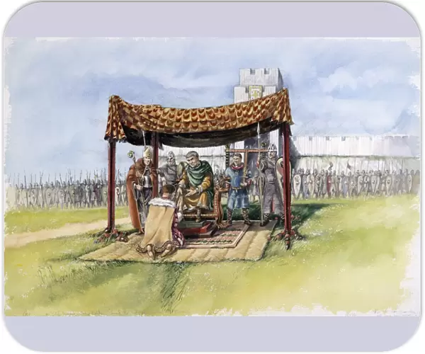William the Conqueror at Old Sarum J030099