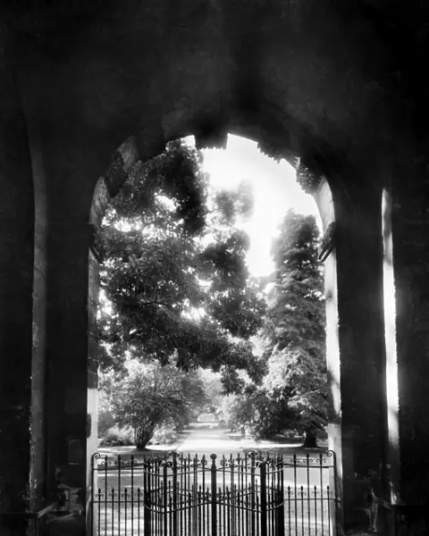 Main gate, Botanic Garden, Oxford CC50_00369