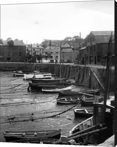 Padstow Harbour, Cornwall, 1927
