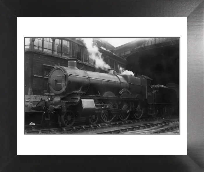 Framed Print : Locomotive No. 2939 Print - Bristol Temple Meads Departure Framed Print : Locomotive No. 2939 Print - Bristol Temple Meads Departure
