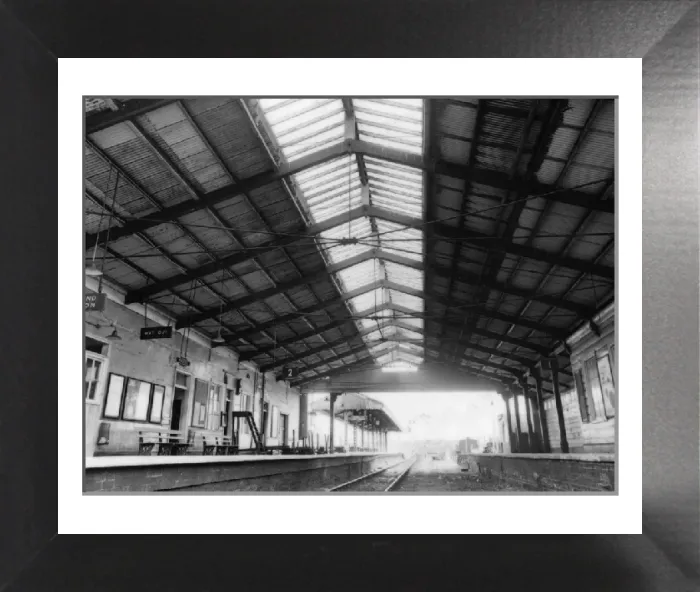 Framed Print : Internal View of Frome Station Print, c. 1970s Framed Print : Internal View of Frome Station Print, c. 1970s