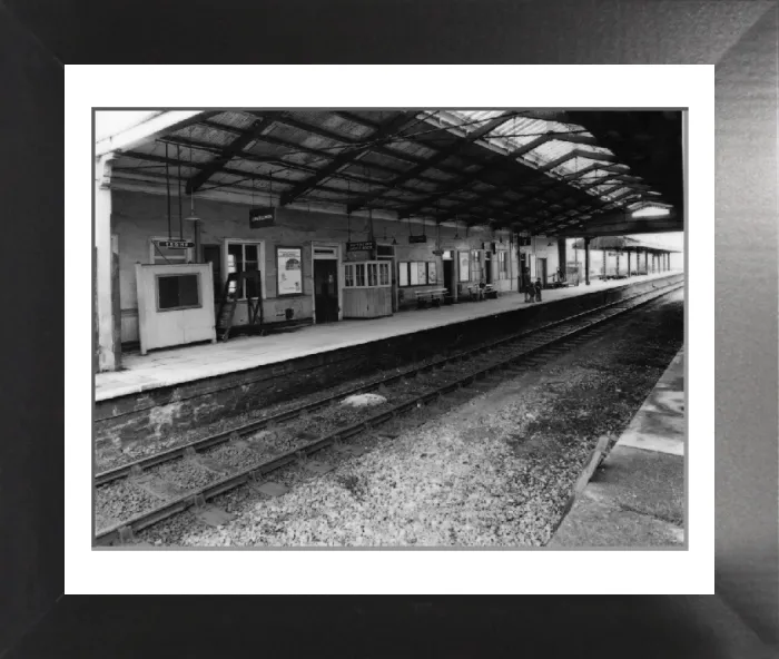 Framed Print : Internal View of Frome Station Print, c. 1970 Framed Print : Internal View of Frome Station Print, c. 1970