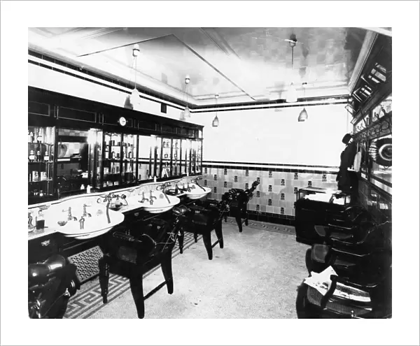Hairdressing Salon, Paddington Station, c. 1904