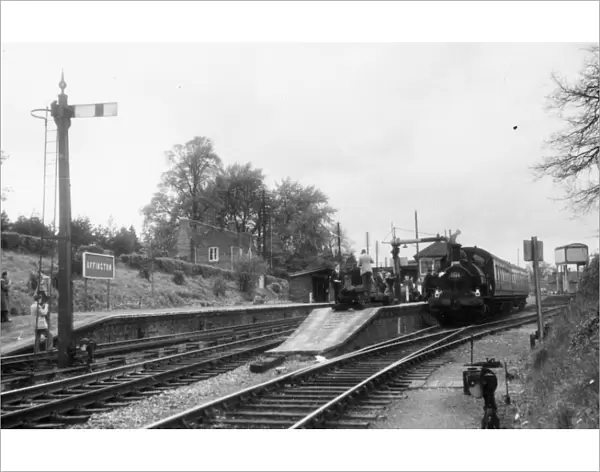 Uffington Station, Oxfordshire, April 1959