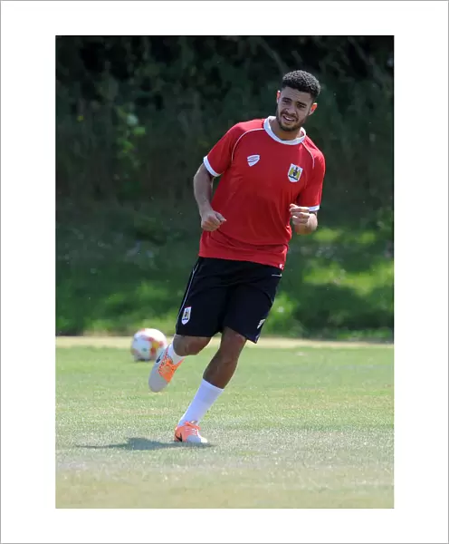 Bristol City's Derrick Williams in Action at Training (July 2, 2014)