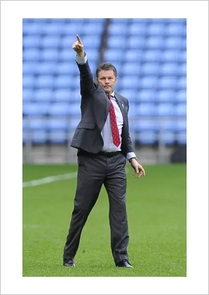 Steve Cotterill Salutes Coventry Fans: Triumphant Gesture at Ricoh Arena