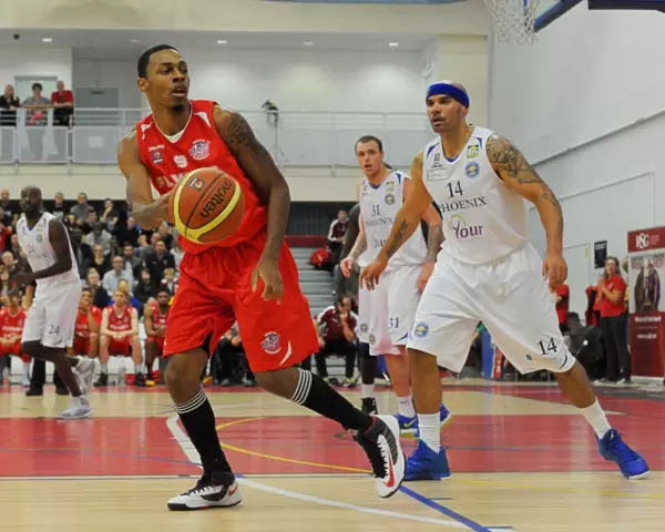 Bristol Flyers in Action Against Cheshire Phoenix at SGS Wise Campus