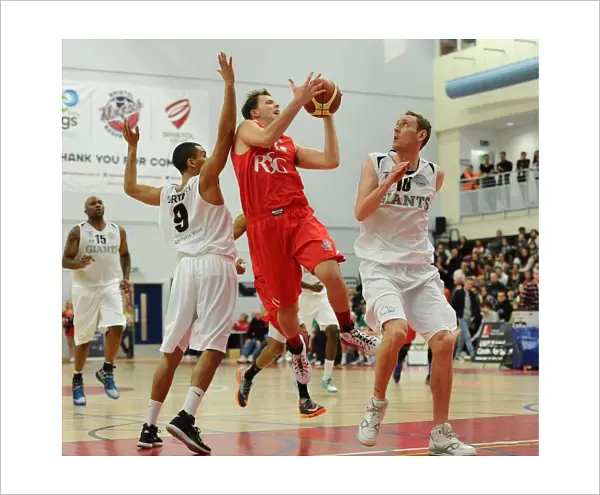 British Basketball League: Flyers vs Giants at SGS Wise Campus (December 2014) - Tamas Okros of the Flyers in Action