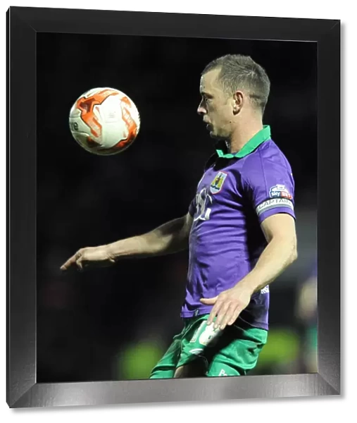 Determined Aaron Wilbraham: Leading Bristol City to Victory in Sky Bet League One against Leyton Orient (03.03.2015)