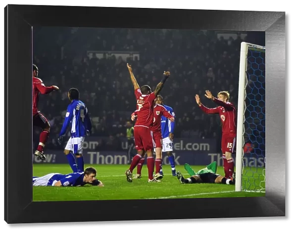 Dramatic Equalizer: Marvin Elliott's Thrilling Goal for Bristol City Against Leicester City in Championship Clash (18 / 02 / 2011)