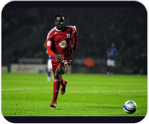 Adomah in Action: Championship Showdown between Leicester City and Bristol City (18 / 02 / 2011)